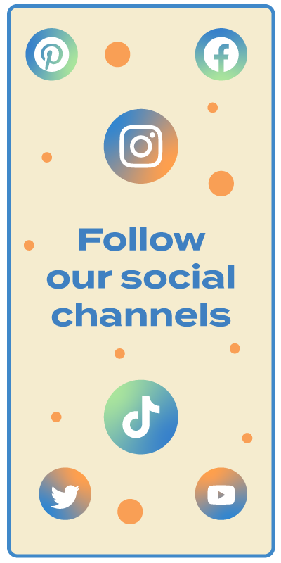 Follow our social media channels