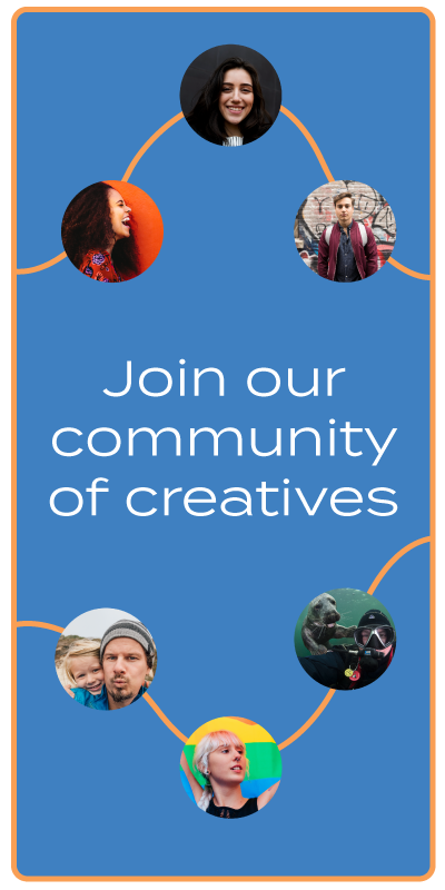 Join our community of creatives